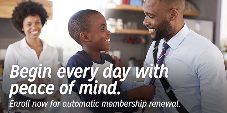 Enroll now for automatic membership renewal