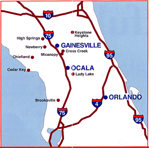 Ocala Florida Sinkhole Map